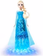 Bambola Elsa Frozen Mattel All'alba Sorgerò Blu Altezza: 30 cm