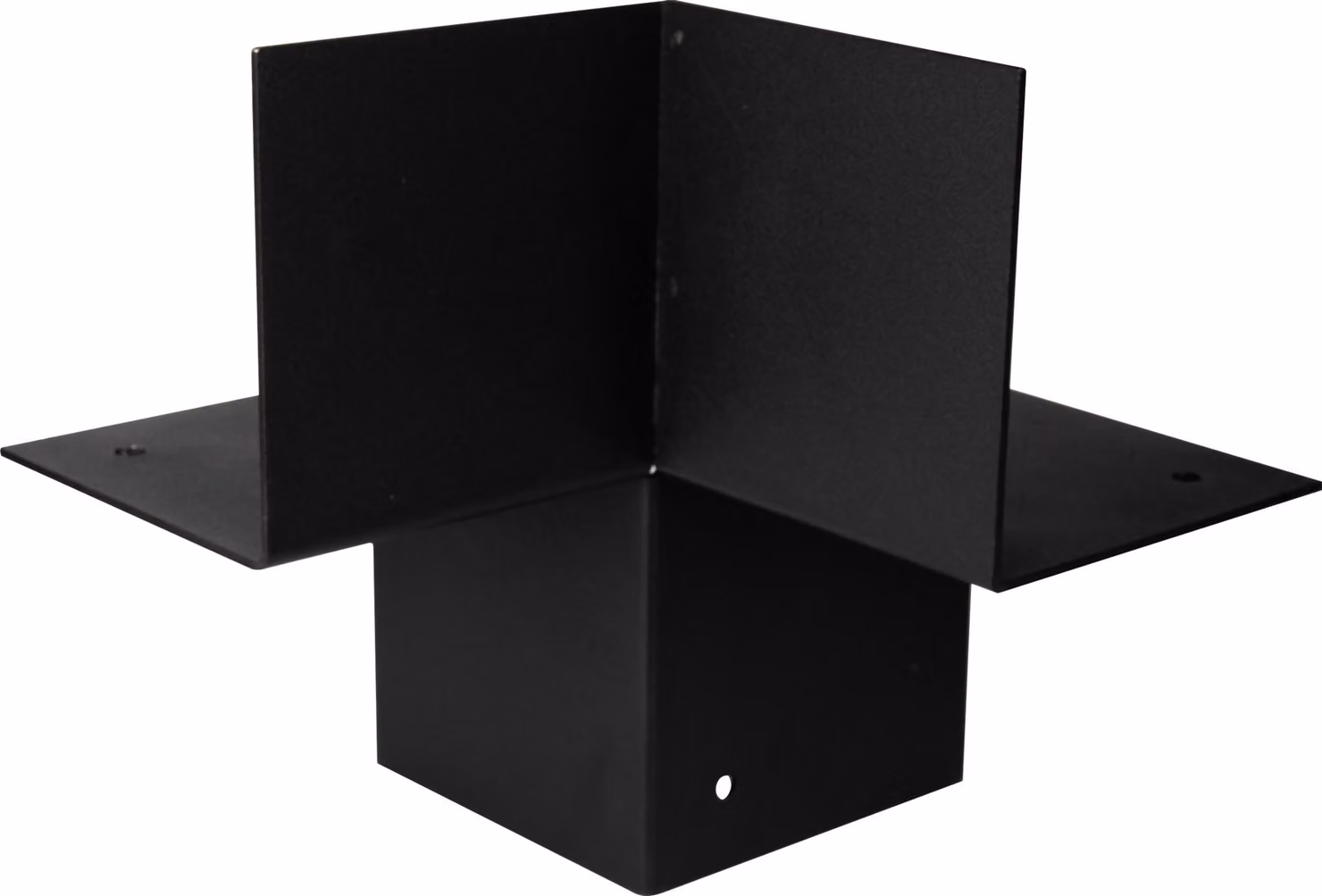 Giunto angolare pergola nero per travi 12 x 12 cm - al pezzo