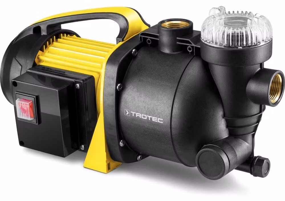 Pompa da giardino con filtro - 3.300 l/h - 42 m - 1.000 W