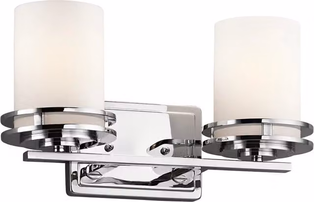 Applique bagno Hendrik doppia cromata 2xG9 LED IP44