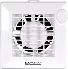 Aspiratore Vortice PUNTO M 120 5 LL White in plastica con portata 175m³h 11302