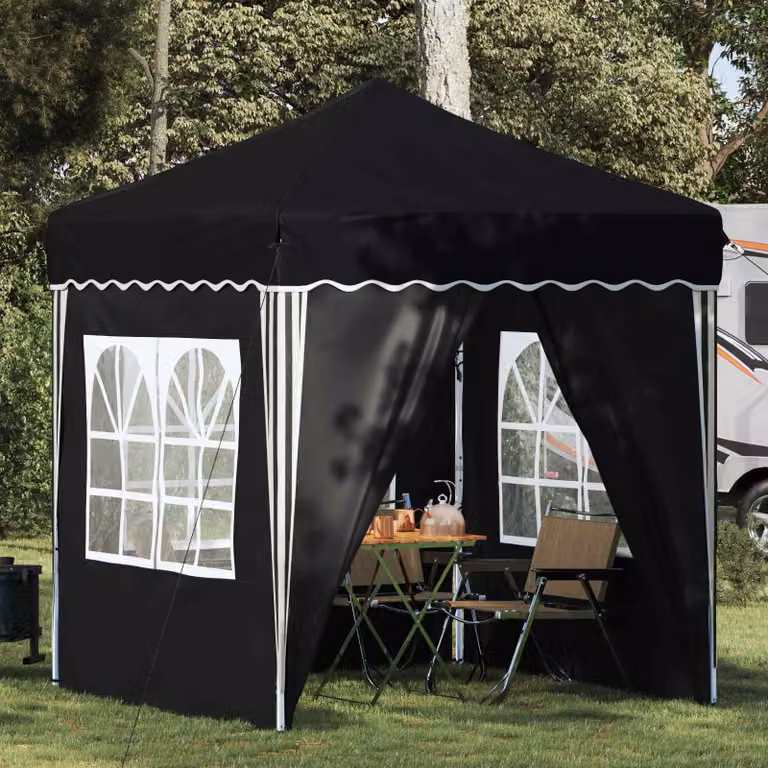 vidaXL Tenda per feste a pop-up Antracite L/P/H: 195 x 195 x 245 cm