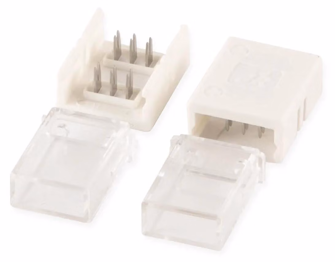 ARELUX XPLAY MAGIC RGB, elemento di connessione lineare IP65 (set di 5 pezzi)