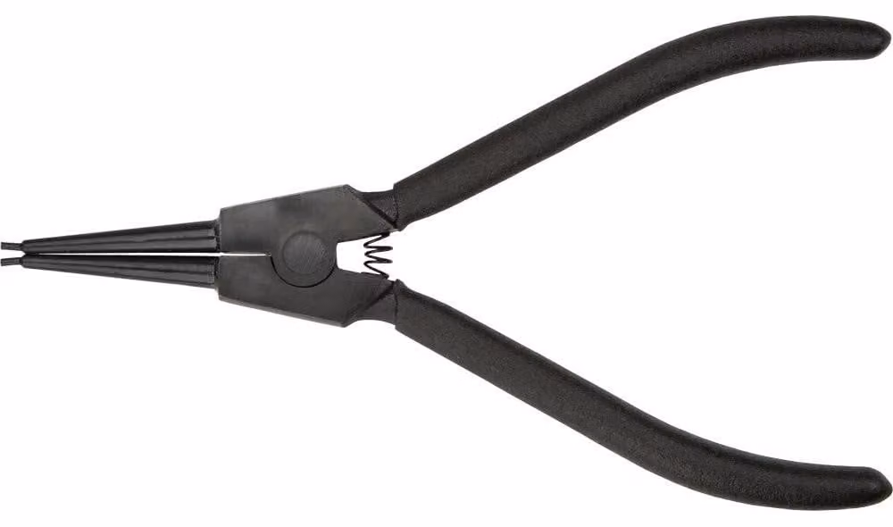 TOPEX Pinza per anelli Seger 175 mm, esterna, piegata
