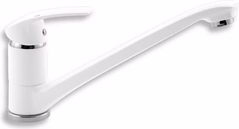 Novaservis Metalia 57 - Miscelatore per lavello, bianco/cromo 57091,1