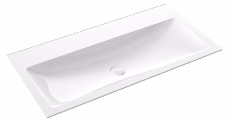 emco evo 1000 lavabo, 1011x522mm, sans trop-plein, pour meuble bas evo 1000, 957711431, 957711431