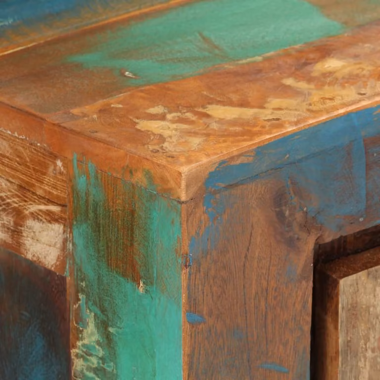 vidaXL Credenza 175x40x75 cm Legno massello riciclato