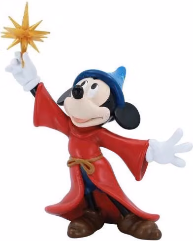 Statuetta Topolino Stregone Disney Showcase Enesco 85° Anniversario Multicolore L/P/H: 25,4 x 21,6 x 14,0 cm