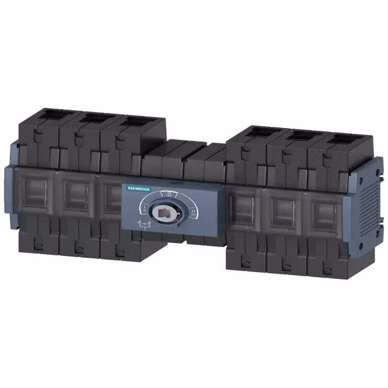 Siemens SENTRON, commutatore di rete 3KC, azionamento manuale, MTSE, grandezza: 2, a 3 poli, Iu: 100 A 3KC03302NE000AA0