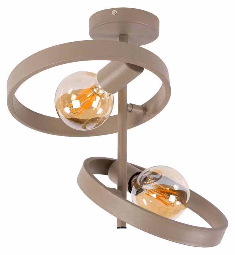Lampada da soffitto FURNLUX Hover Beige 42 cm / Colore principale: beige / Dimensioni: 42 x 37 x 26 cm