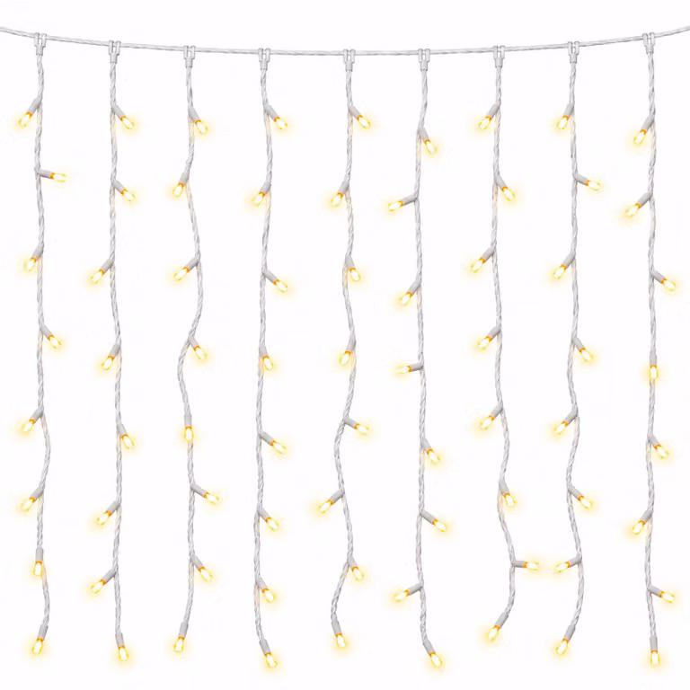 Linder Exclusiv Pioggia luminosa natalizia 160 LED Bianco caldo