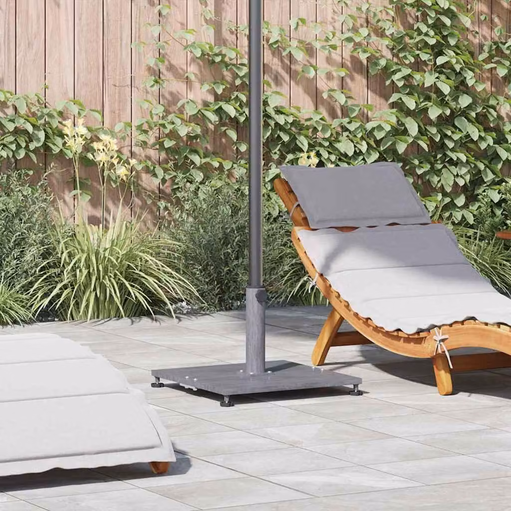 Maison Exclusive - Portaombrelli, 28,95 kg, aspetto legno grigio scuro, forma quadrata