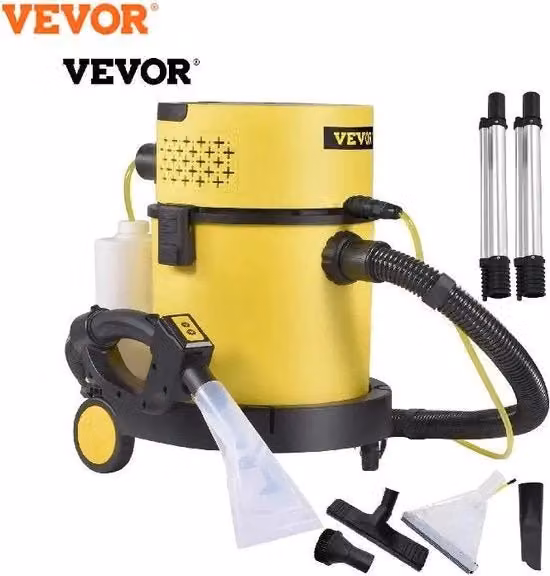 Aspiratore per pavimenti - Piscina per acqua - Pulitore di tappeti - 17 kPa di pressione di aspirazione - 20L - 1,5m tubo