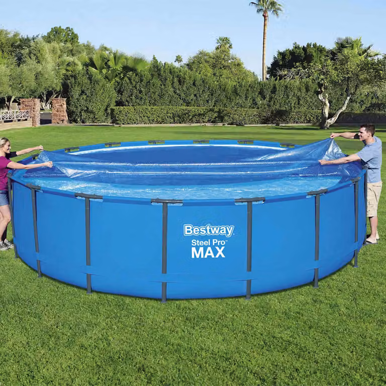 Copertura solare termica tonda Bestway Blue per piscina diametro 549 cm