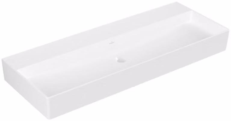 Villeroy & Boch Memento 2.0 lavabo mural, sans trou pour robinet, sans trop-plein, poncé, 1200x470mm, 4A22CFR1, 4A22CFR1