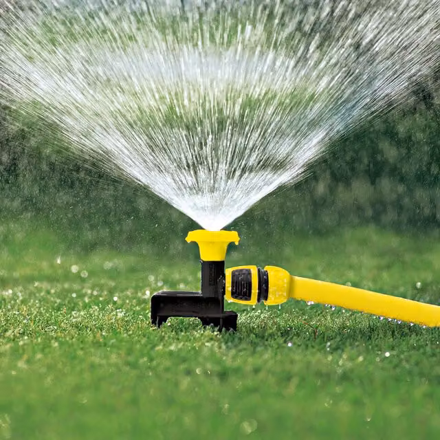 Irrigatore da giardino circolare Karcher giallo