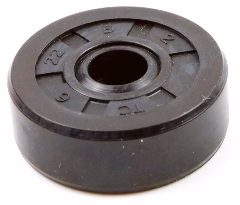Guarnizione radiale per albero, dimensioni 6 x 22 x 8 mm, materiale NBR 70, conforme alla norma DIN 3760