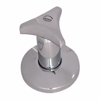 Parte superiore Grohe DN 15, maniglia Trecorn 1/2", marcatura rossa cromata