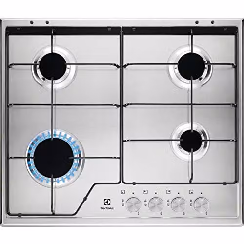 Electrolux KGS 6424 SX piano cottura Incasso Gas Acciaio inossidabile