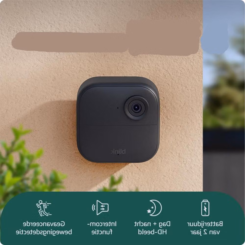 Sistema di telecamere wireless a 4 canali - Telecamera di sicurezza - Telecamera di sorveglianza - Telecamera intelligente - Telecamera per esterni