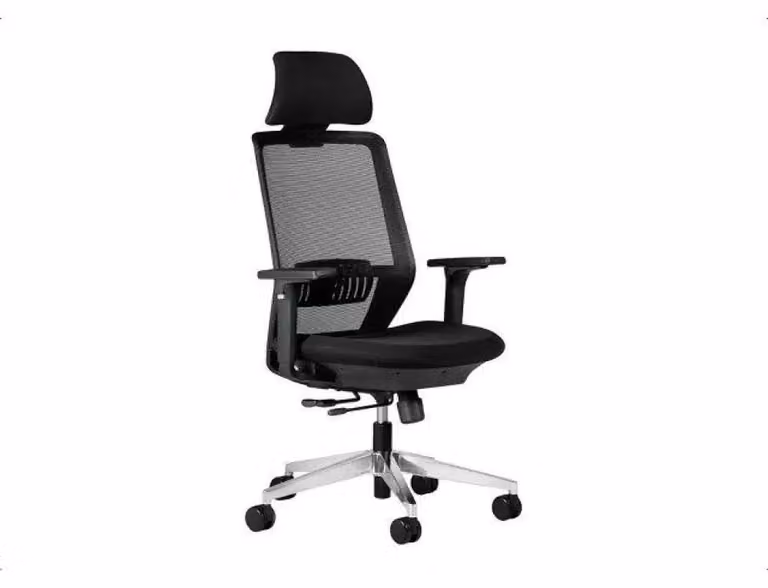 Sedia da ufficio ergonomica SPECTRUM nera