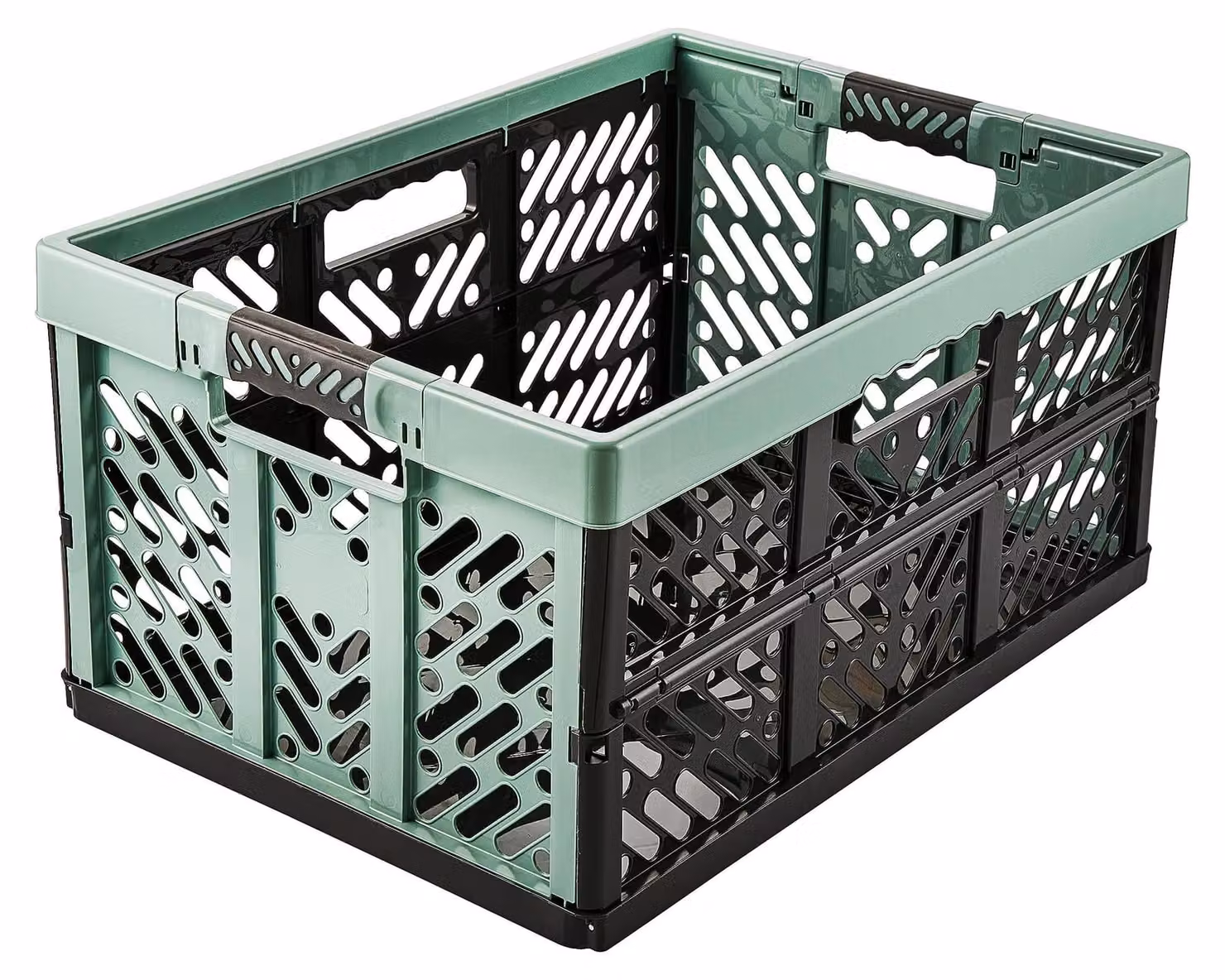 keeeper 1029731500000 keeeper professional box pieghevole "ben", 45 litri, verde nordico