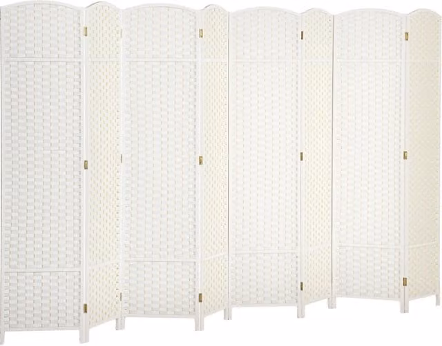 Divisorio pieghevole Minimal Bianco L: 80 cm, H: 180 cm