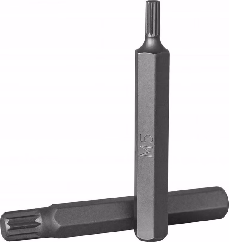 Punta scanalata Jonnesway m10 x 75 mm