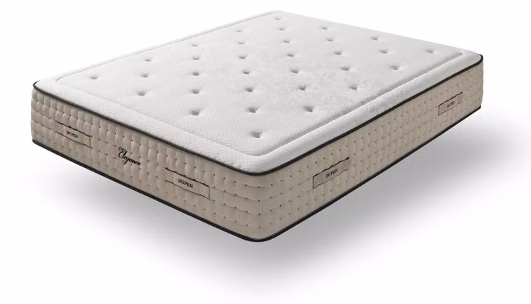 Materasso a molle insacchettate, dimensioni 105x180 cm, altezza 32 cm, 5 zone, ipoallergenico