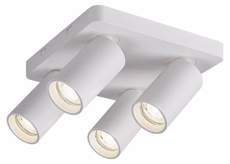 Rabalux Lampada da soffitto bianca Yorli per lampadina 4x GU10 73088