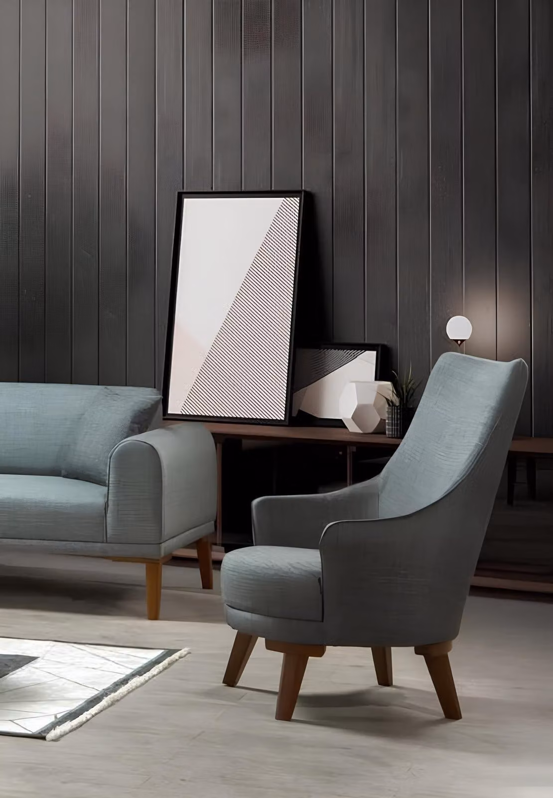 Sessel Sitz Modern Design Wohnzimmer Polster Einsitzer Relax Stil Lehnstuhl