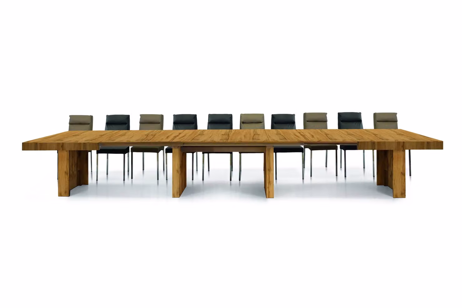 Tavolo JESOLO in legno nobilitato rovere nodato allungabile 180×100 cm – 480×100 cm