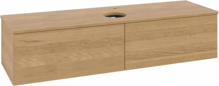 V&B Mobiletto senza struttura frontale - illuminazione Antao 160x50cm, HL, WBP-colore hon. Oa, hon. Oa