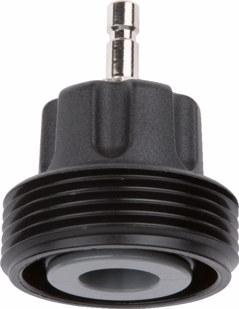 KS Tools Adattatore a baionetta per sistema di raffreddamento, #9, AG M62x3, nero