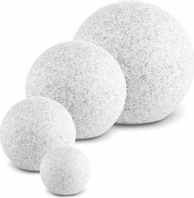 Shineball M globe light lampada da giardino per esterni 30cm bianco, colore:grigio, diametro della variante:50 cm