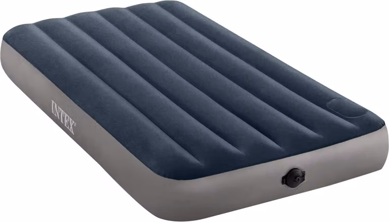 Materasso gonfiabile singolo 99x191x25 cm con pompa a pedale