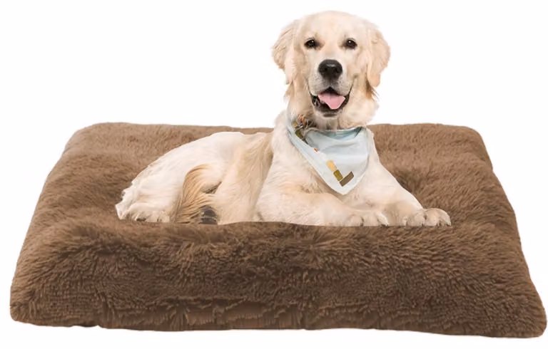 Materasso per cani, cuccia per gatti, divano per cani, cuscino per cani, cesta per cani, tappetino per cani. Dimensioni: 120x90x10 cm. Colore: marrone chiaro. Lavabile. Antiscivolo