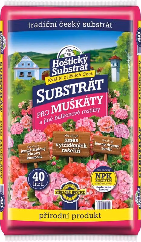 Nohel Garden Substrate FORESTINA HOŠTICKÝ per gerani 40l