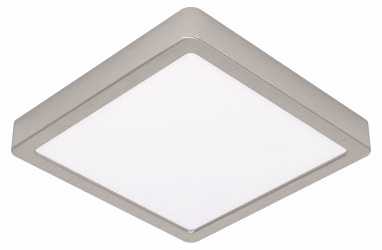 Eglo Plafoniera LED Fueva 6 bianca 22 x 22 cm bianco caldo-bianco freddo dimmerabile