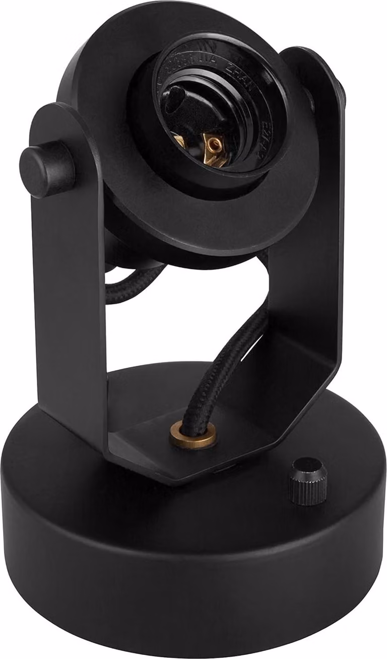 Osram Vintage 1906 Wall Singel Black Applique nera E27