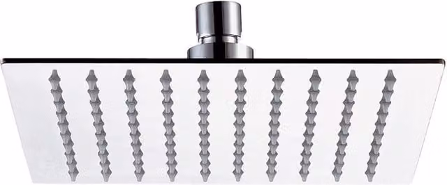 Soffione Doccia Quadrato in Acciaio Inox Mariani Cromato 20x20 cm