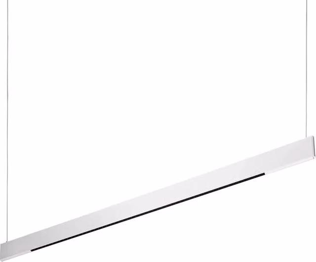 Lampada a sospensione moderna Ideal Lux Collezione STEEL LED 36W Bianco con luce calda 3000K