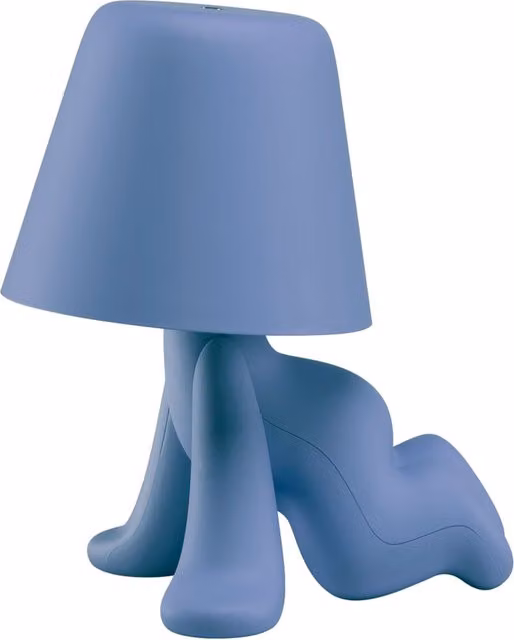 Lampada da tavolo ricaricabile LED Qeeboo Sweet Brothers con controllo touch, disponibile in vari colori