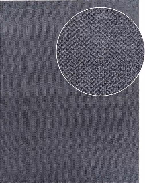 Tappeto in pelliccia sintetica Soraya colore antracite L: 120 cm, P: 160 cm