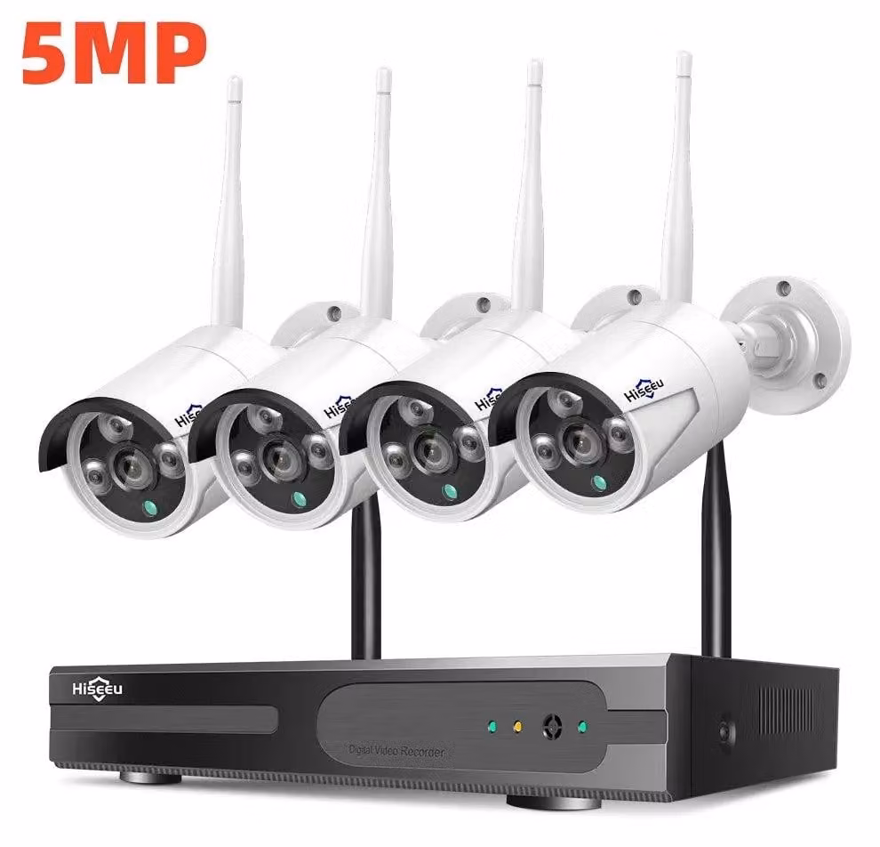 Telecamera di sicurezza - Telecamera di sorveglianza - Telecamera IP - Telecamera CCTV - Telecamera wireless - Risoluzione 5MP