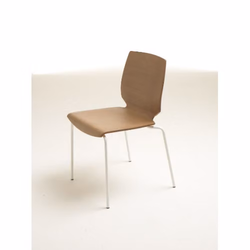 Sedia Shell metallo e legno Friulsedie