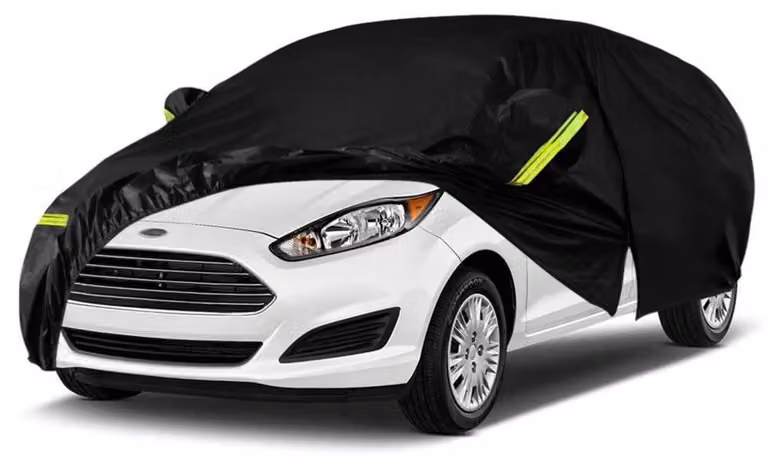 Copertura per auto, tipo garage completo, per Ford Fiesta dal 2008 al 2022, impermeabile, traspirante, protegge da polvere e neve