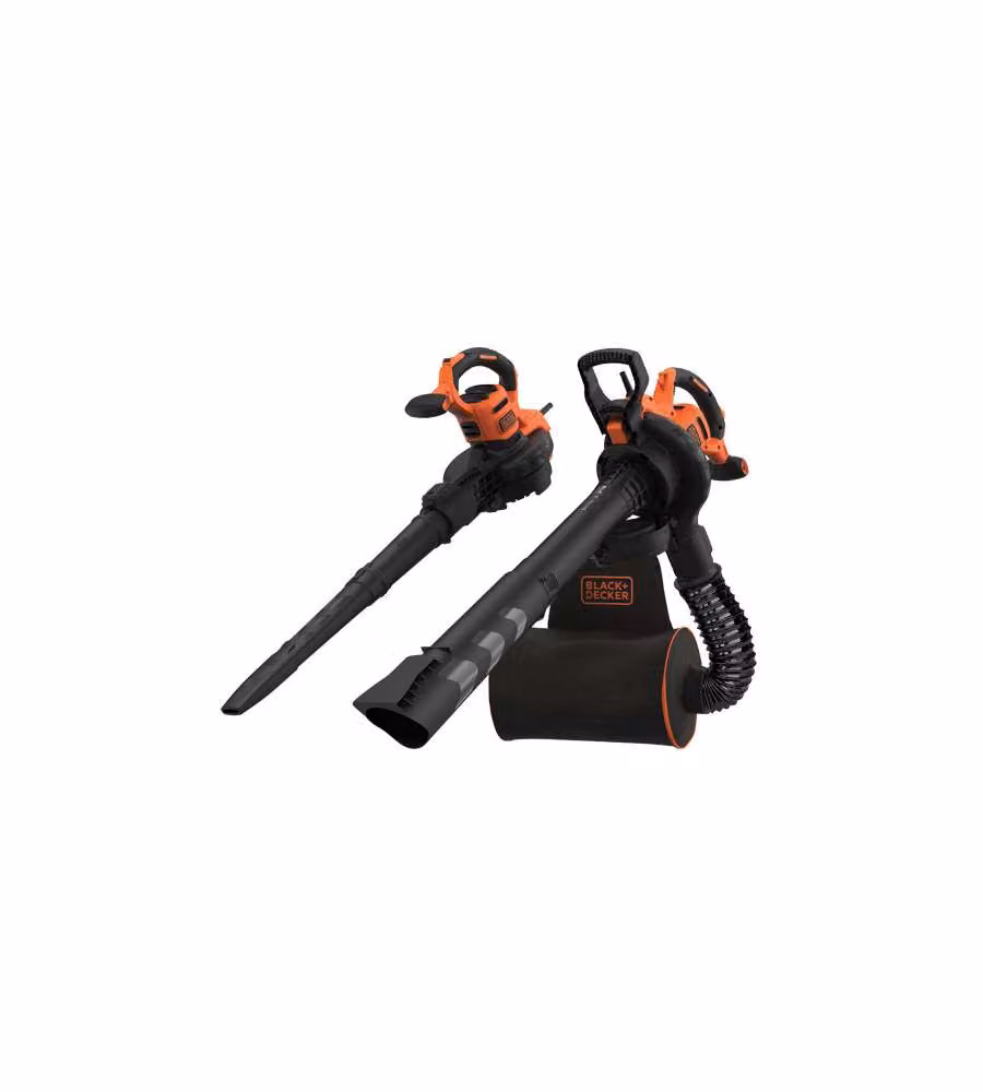 Soffiatore e aspirafoglie Black+Decker BEBLV 300-QS nero e arancione – 2