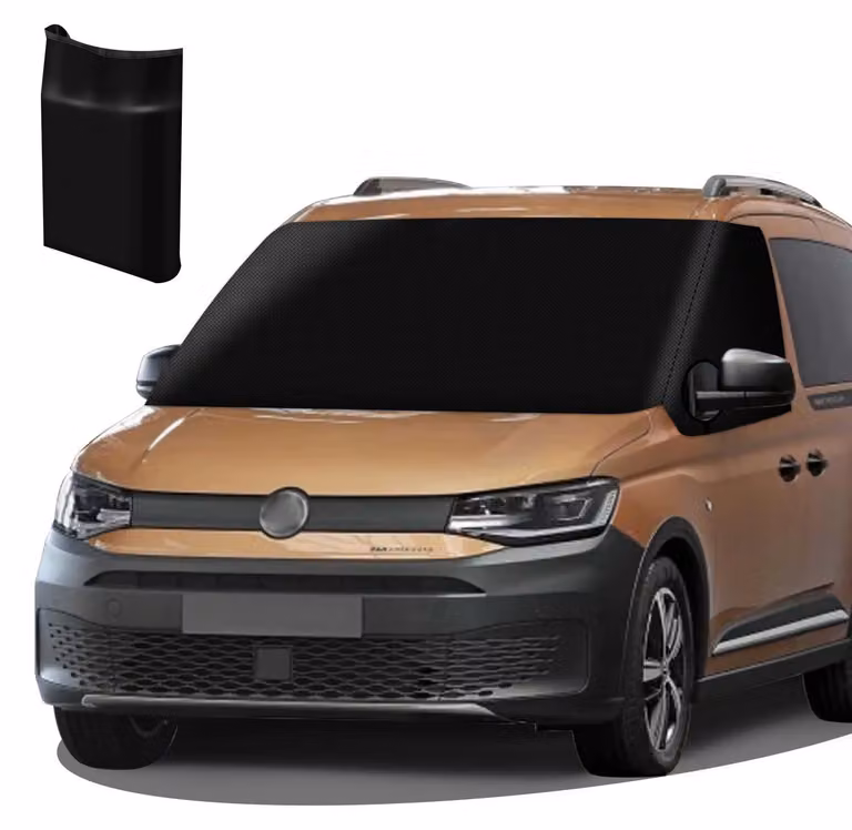 Copertura per parabrezza in tessuto Oxford 600D, impermeabile, con protezione solare e antigelo, per Volkswagen Caddy
