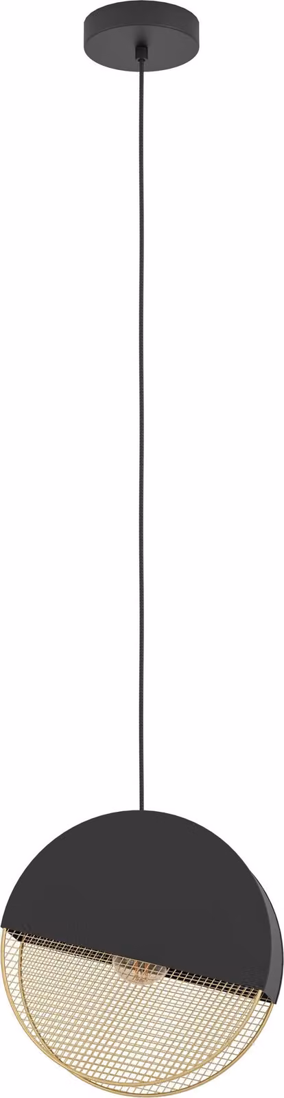 Eglo 43811 MUMBLES E27 lampada a sospensione 285x90mm oro nero